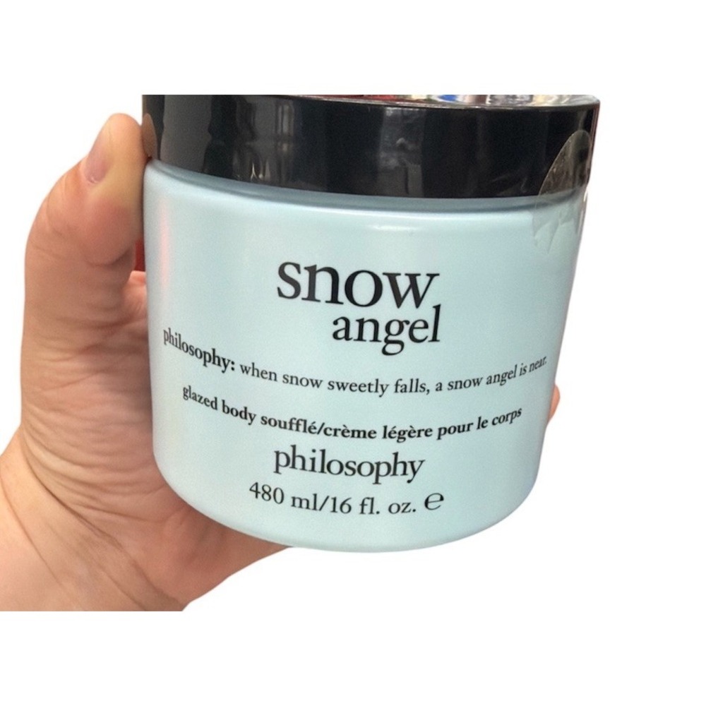 NEW SEALED Philosophy Snow Angel Glazed Body Soufflé Cream 480 ml/16‎ oz